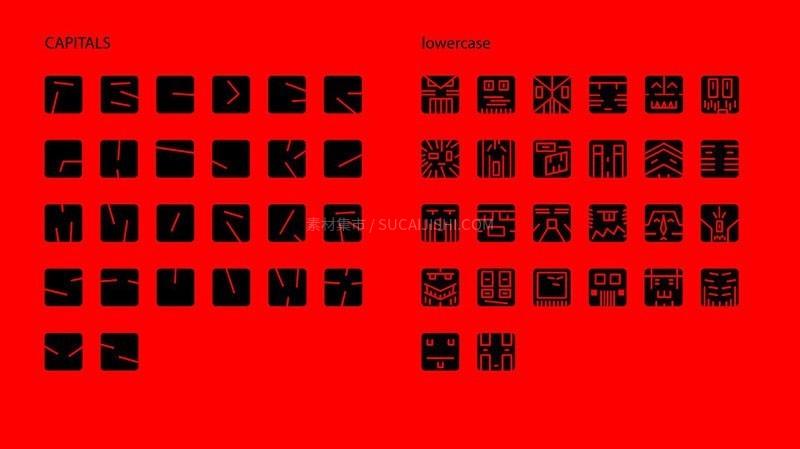 Square Kai 融合日式妖怪美学与极简方正,打造双层视觉语言!